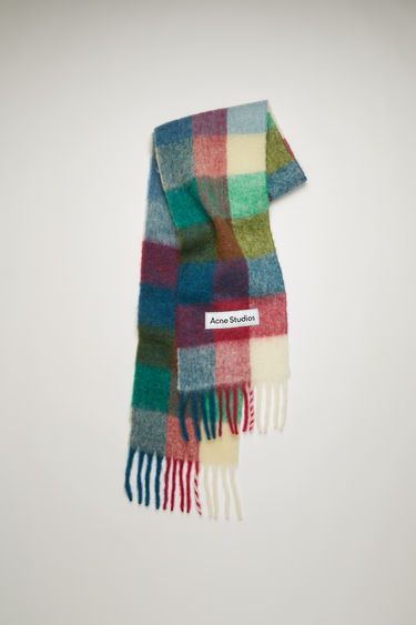 Acne Studios – Women’s Scarves Frio Outfits, Acne Studios Scarf, Ladies Golf Bags, Scarf Women Winter, Plaid Shawl, Mohair Scarf, His Closet, Autumn Winter 2022, Wishlist Clothes