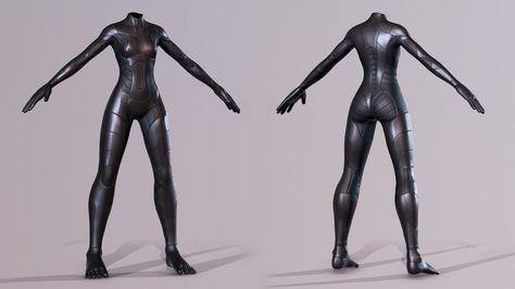 ArtStation - Sci-Fi Undersuit Rpg Clothing, Futuristic Space Suit, Sci Fi Character, Sci Fi Aesthetic, Stealth Suit, Sci Fi Clothing, Mecha Suit, Futuristic Armour, Sci Fi Design