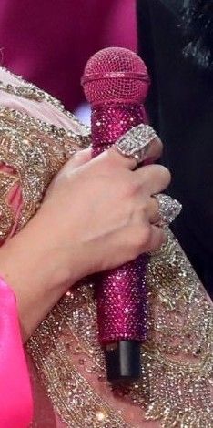 Hot Pink Microphone, Pink Sparkly Microphone, Pink Popstar Aesthetic, Bedazzled Microphone, Sparkly Microphone, Taylor Swift Microphone, Bling Microphone, Pink Microphone, Ji Yeong