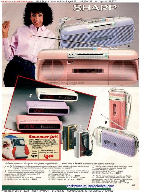 Indesign Inspiration, 80s Ads, Big Hair Bands, Pink Filter, Sears Catalog, Retro Gadgets, Retro Radio, Hi Fashion, Retro Advertising