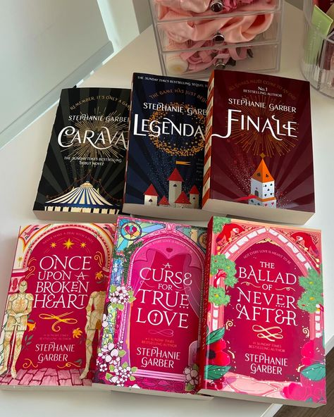 Does this mean it’s finally time to read the once upon a broken heart series so I can understand the jacks hype? 🏹🦊🌷🍎✨ QOTD: have you read any Stephanie Garber books? . . . . . . #caraval #stephaniegarber #onceuponabrokenheart #evajacks #jacksofthehollow #books #pinkbooks #booksaesthetic Once Upon A Broken Book, Books For 14+, Stephanie Garber Books, Stephanie Garber Aesthetic, Books To Read Booktok, Once Upon A Time Book, Book Series To Read, Book Series Aesthetic, Book Rebinding