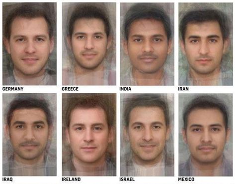 This is What the Average Person Looks Like in Each Country | artFido Psychology Experiments, Average Face, Skin Photo, Average Person, Human Reference, Dynamic Poses, Mythological Creatures, People Of The World, Human Figure