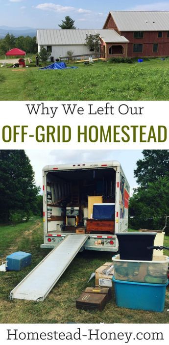 We started our homestead from scratch, but recently moved. Here's the story of why we left our off-grid homestead, and what is next for our family. #homesteading #offgridliving #offgridhomestead Preparedness Ideas, Homesteading Tips, Off Grid Tiny House, Off Grid Homestead, Modern Homesteading, Homestead Life, Going Off The Grid, Homesteading Diy, Box Truck