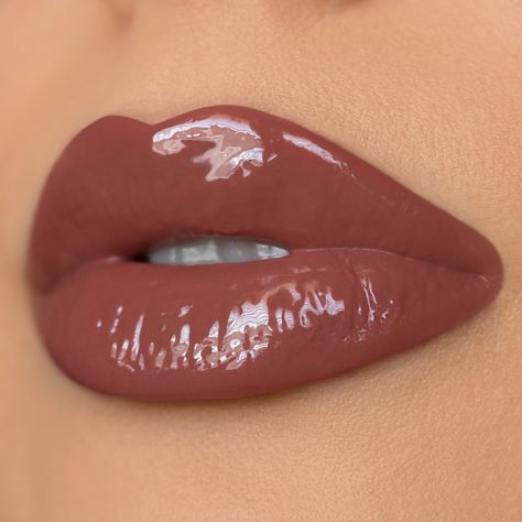 Welcome back ✨MOCHA✨ available on tiktok shop and aleibeauty.com!! #lipgloss #nudegloss #mocha #browngloss #inclusivemakeup