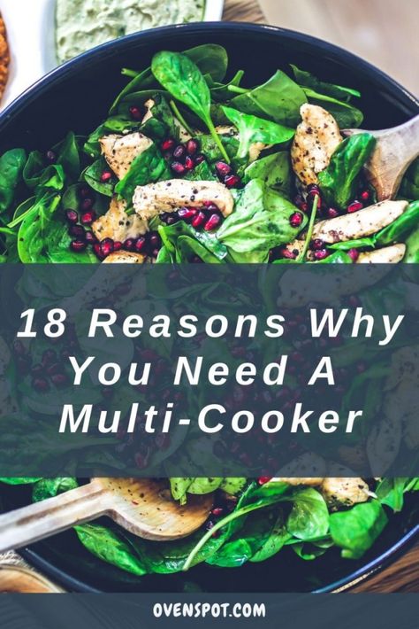 Are you still investigating the idea of purchasing a multi-cooker and need a little assistance? I have laid it out in simple terms in this article. Check it out to help make the decision. #instantpot #crockpot #recipes #onepotcooking Aroma Multi Cooker Recipes, Multicooker Recipes, Multi Cooker Recipes, One Pot Cooking, Multi Cooker, Steamed Fish, Ninja Foodi, Cooking Appliances, Toaster Oven