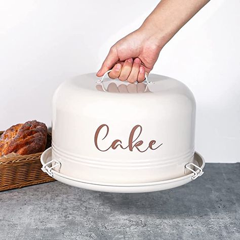 Webake Cake Transport Box Round Height 30 cm Diameter Cake Container with Carry Handle Cake Plate with Lid Cake Box : Amazon.de: Home & Kitchen Cake Carrier Diy, Cake In Container, Cake Container, Cake Stand With Lid, Cake Transport, Picnic Accessories, Cake Carrier, Caking It Up, Food Trends