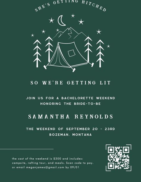 minimalist wedding invitations modern minimal camping  bachelorette weekend invitation bachelorette weekend itinerary destination girls weekend travel modern minimal elegant summer camp camping glamping lake tent mountains campfire #wedding #weddinginvitations #zazzle #zazzleinvitations #businescards #weddingcards Minimal Camping, Campfire Wedding, Minimalist Wedding Invitation Modern, Camping Bachelorette, Wedding Invitations Modern, Bachelorette Weekend Itinerary, Bachelorette Weekend Invitations, Wedding Announcement Cards, Weekend Itinerary