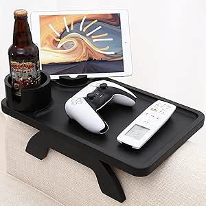 Couch Cup Holder, Sofa Arm Tray, Couch Arm Table, Narrow Sofa Table, Remote Control Holder, Couch Table, Recliner Sofa, Accessories Holder, Large Sofa