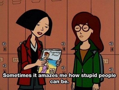 ᴡᴇʟᴄᴏᴍᴇ ᴛᴏ ᴍʏ ᴛɪᴍᴇ ᴍᴀᴄʜɪɴᴇ 📼 on Instagram: “Some “Daria” quotes 😌 The first one is still such a mood 😩” Daria Quotes, Paradis Sombre, Jane Lane, Daria Mtv, Daria Morgendorffer, Your Spirit Animal, Tv Quotes, Cartoon Quotes, Film Serie