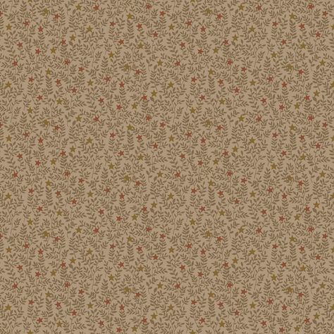 Dark Academia Fabric Pattern, Brown Lace Fabric, Cottagecore Fabric Prints, Red Brown Fabric, Brown Plaid Fabric, Tan Background, Fabric Stars, Fall Table Runners, The Quilt Show