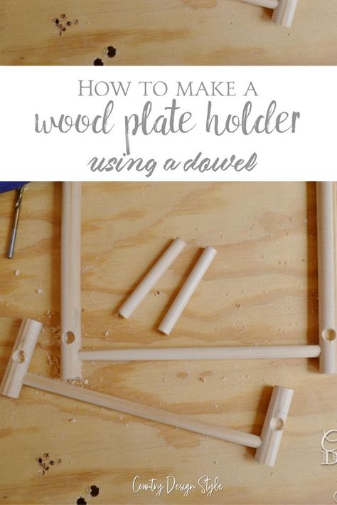 She Shed Ideas Interior, Platter Display, Plate Display Stands, Farmhouse Diy Projects, Diy Desktop, Wood Platter, Kitchen Drawer Organization, Wood Plate, Diy Holder