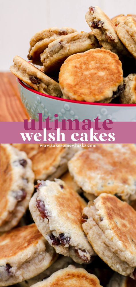 Welsh Tea Cakes, Welsh Cookies Recipes, Welsh Scones, Desserts That Travel Well, Welsh Cookies, Scones Recipe Uk, English Scones Recipe, Tea Scones Recipe, Welsh Cakes Recipe