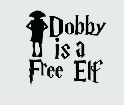 Dobby Is A Free Elf, Harry Potter Vinyl, Color Home, Vinyl Art, Vinyl Wall Decals, Vinyl Wall, Decals Stickers, Art For Sale, Wall Stickers