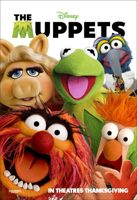 Muppets Poster The Muppets 2011, Die Muppets, Muppets Most Wanted, Fraggle Rock, The Muppet Show, The Muppets, Miss Piggy, Kermit The Frog, Judy Garland