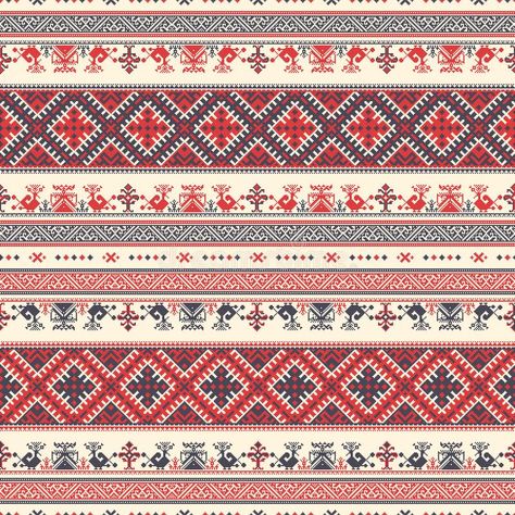 Russian Patterns Traditional, Russian Design Pattern, Balkan Traditional Patterns, Russian Embroidery Traditional, Russian Quilt Patterns, Eastern European Patterns, Russian Folk Pattern, Russian Embroidery Patterns, Russian Tapestry