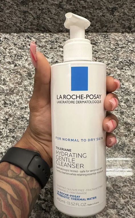 Laroche Posay Skincare Dry Skin, Larose Posay, Laroche Posay Skincare, Laroche Posay, Hydrating Cleanser, Facial Skin Care Routine, Dry Skin Care, Roche Posay, Gentle Cleanser