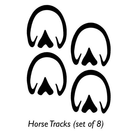 Saddle Tattoo, Small Horse Tattoo, Fall Leaves Tattoo, Horse Clip Art, Horse Shoe Tattoo, Horse Tattoo Design, Cowgirl Tattoos, Horse Hoof, Hoof Print