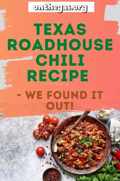 Ready to make some Texas Roadhouse Chili Recipe? On The Gas has discovered the secret to preparing this recipe and we are ready to share it with you. It’s an exact science (or art) to make delicious chili and that includes this dish. For your reading pleasure, we have included a bit of chili history in general and about this recipe specifically. There are different ingredients that can be added when you want to change up the dish throughout the year. #texasroadhouse #chilirecipe #texaxchil Chili Recipe Texas, Roadhouse Chili Recipe, Texas Roadhouse Chili Recipe, Chili Recipies, Texas Chili Recipe, Texas Chili, Art To Make, Texas Roadhouse, Crockpot Meals