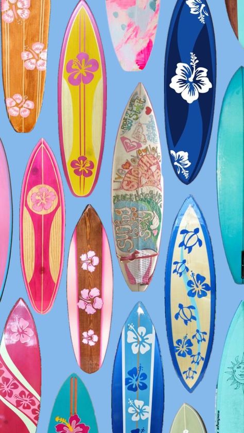 Summer Wallpaper Phone, Surfing Wallpaper, Beach Wall Collage, Cute Summer Wallpapers, Wallpaper Iphone Summer, Iphone Wallpaper Photos, Preppy Wallpaper, Phone Wallpaper Patterns, Cute Patterns Wallpaper