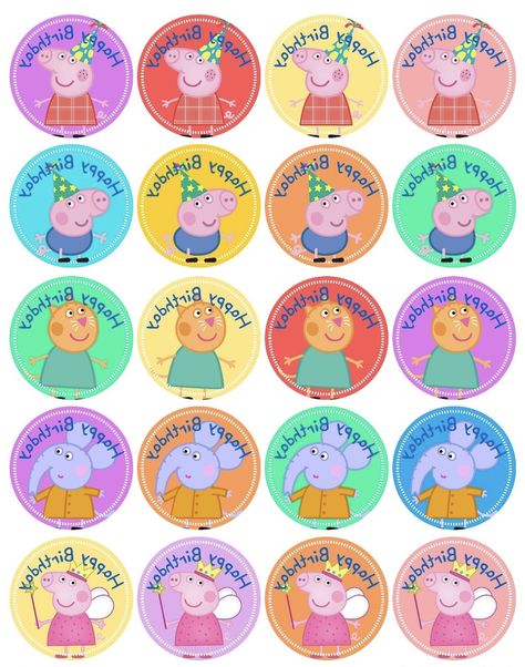 Peppa Pig George Free Printable, Peppa Pig Birthday Printables Free, Peppa Pig Stickers Printable, Peppa Pig Images Printables, Peppa Pig Cake Topper Printable Free, Peppa Pig Cake Topper Printable, Peppa Pig Party Hats, Peppa Pig Cupcake Topper, Peppa Pig Printables