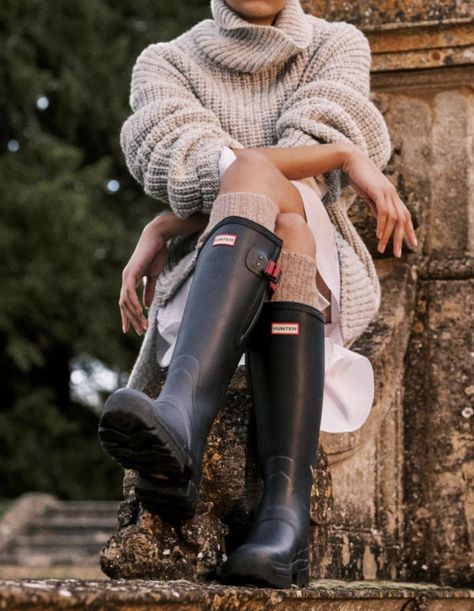 Hunter wellies