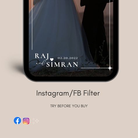 Wedding Filter Instagram, Wedding Filters, Romantic Ceremony, Wedding Card Design Indian, 360 Photo, Wedding Instagram, Insta Filters, Simple Borders, Instagram Wedding