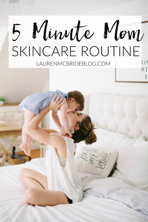 Busy mom and looking to cut down on your morning routine? Check out this 5 Minute Mom Skincare Routine featuring one product that does 4 steps in 1! #Olay #ad Mom Skincare, Skincare Routine 20s, Natural Beauty Secrets, Lauren Mcbride, Celebrity Beauty Secrets, Skin Care Routine For 20s, Skin Care Masks, At Home Face Mask, Skin Care Collection