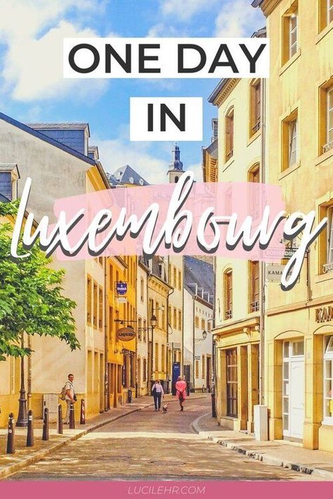 Luxembourg is the perfect day trip from Paris or Brussels and I felt a real cultural difference with other European countries in only a short train ride. | Day Trip to Luxembourg From Paris What To Do Outside, Mindful Travel, Day Trip From Paris, Wellness Travel, One Day Trip, Train Ride, Europe Travel Guide, Europe Travel Destinations, The Perfect Day