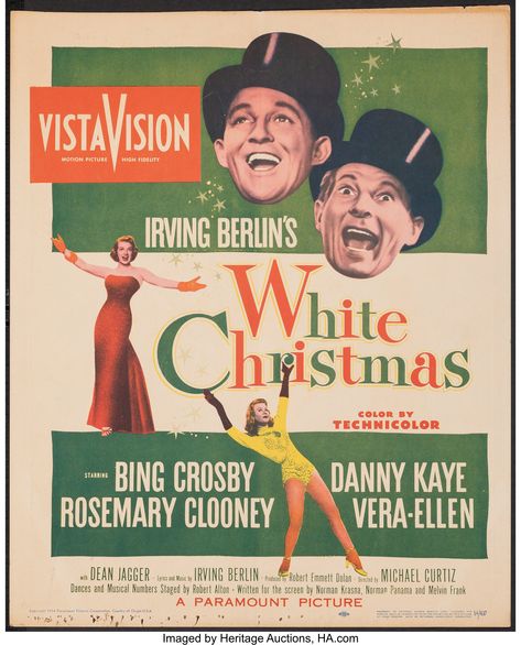 Mary Wickes, Sunday Movies, White Christmas Movie, Danny Kaye, Vera Ellen, Poster Club, Holiday Movies, Movies Posters, Circus Poster