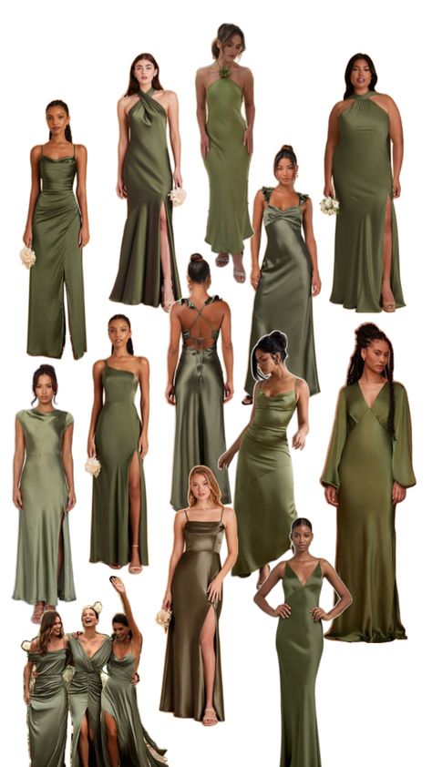 Agave Green Bridesmaid Dress, Green Bridesmaid Dresses Different Shades, Khaki Green Bridesmaid Dresses, Shades Of Olive Green Bridesmaid Dresses, Different Bridesmaid Dresses Green, Bridesmaid Dresses Groomsmen Suits, Green Color Palette Bridesmaid Dresses, Olive Bridesmaids Dress, Desert Wedding Bridesmaid Dresses