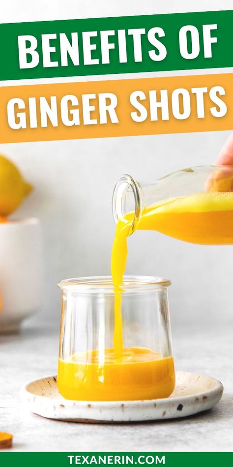 Ginger Shots, Ginger Detox, Turmeric Juice, Turmeric Shots, Colon Cleanse Recipe, Detox Your Liver, Ginger Shot, Wellness Shots, Ginger Benefits