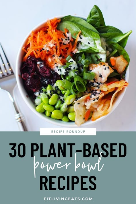 Plant Based Power Bowls, Plant Based Rice Bowls, Plant Based Bowl Recipes, Vegetarian Power Bowls, Plant Based Buddha Bowl, Buddhist Food, Fiber Fueled, Power Bowl Recipes, Tanny Raw