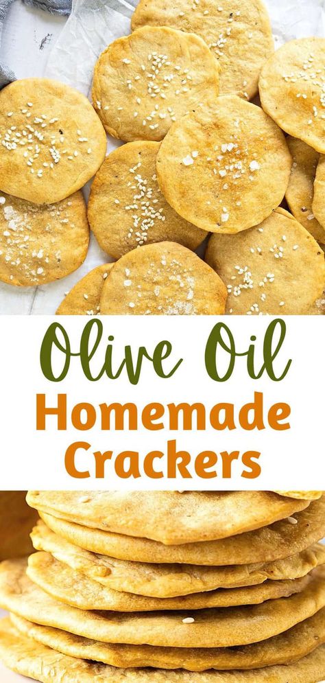 Homemade Charcuterie Crackers, Homemade Almond Crackers, Clean Eating Crackers, Homemade Whole Grain Crackers, Pizza Crackers Recipe, Pita Crackers Recipe, Healthy Seeded Crackers, Homemade Fish Crackers, Salted Crackers Recipes