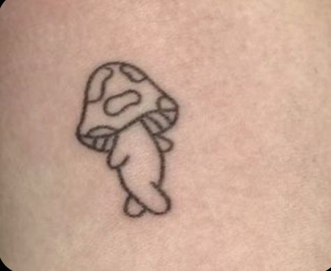 #aesthetic #mushrooms #aesthetic #tattooideas #tattoodesign Aesthetic Mushrooms, Mushrooms Aesthetic, Cottagecore Tattoo, Pixie Tattoo, Indie Tattoo, Tattoo Machine Tattoo, Chest Tattoo Ideas, Stick Poke Tattoo, Mushroom Tattoo