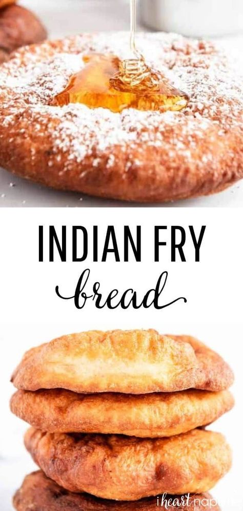 Easy Fry Bread Recipe, Stovetop Recipes, Indian Fry Bread, Fried Bread Recipe, Pane Dolce, Indian Bread, Fry Bread, Bread Recipes Sweet, Easy Bread Recipes