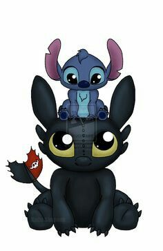 Stitch And Toothless, Toothless Wallpaper, Toothless And Stitch, Stitch Tattoo, Lilo And Stitch Drawings, Disney Merch, Pikachu Wallpaper, Idee Cricut, Stitch Drawing