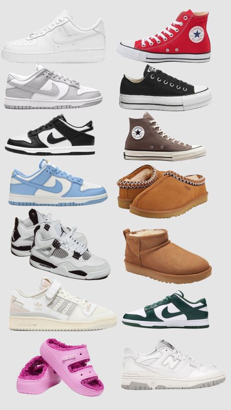 Shoes Inspo 2023, Nike Shoes To Buy, Shoes To Ask For Christmas, Shoes Every Girl Should Have, Shoes Inspo Trendy, Basic Shoes To Have, Shoes To Get For Christmas, Shoes You Need, Trendy Shoes 2023