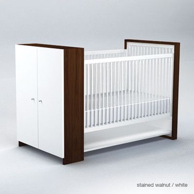 ducduc AJ II Crib | Wayfair Baby Cribs Furniture, Twin Baby Rooms, Baby Crib Designs, Baby Crib Diy, Bed For Girls Room, Bunk Bed Rooms, Kids Bed Design, Crib Design, Baby Cot Bedding