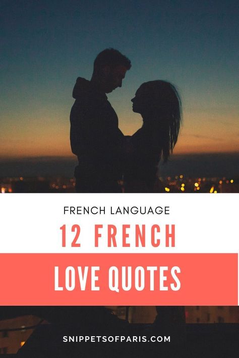 In romantic Paris, get swept away by amour. Here are some of the best romantic French love quotes dedicated to those near your heart.    #frenchlanguage #learnfrench #france #europe #paris    French language | Learn French | Free French Pick Up Lines, French Quotes About Life, Love In French, French Love Quotes, Paris Quotes, Start Quotes, Growing Quotes, Romance Quotes, Romantic Paris