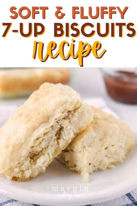 Making 7Up Biscuits is super simple, thanks to this easy recipe. Adding lemon lime soda to Bisquick, along with a couple of other ingredients, creates fluffy, soft, delicious biscuits the quick and easy way! Biscuits With Bisquick, Bisquick Blueberry Muffins, Bisquick Muffins, 7 Up Biscuits Recipe, 7 Up Biscuits, 7up Biscuits, Family Breakfast Recipes, Pear Butter, Fluffy Biscuits