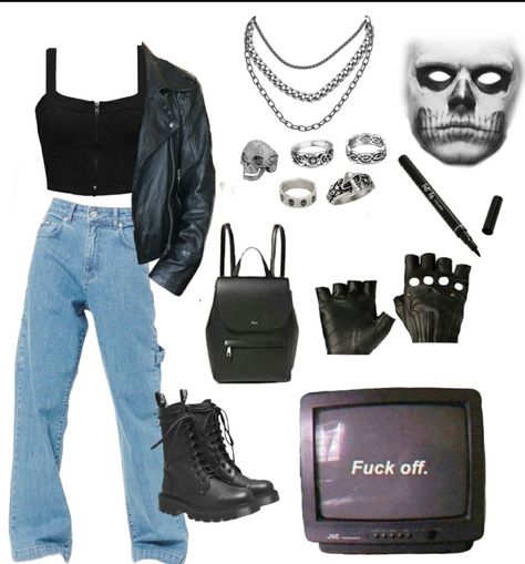 Skull Halloween Costume Outfits, Tate Langdon Skull Outfit, Tate Langdon Aesthetic Outfit, Tate Langdon Inspired Outfits, Tate Langdon Style, Skull Outfits Halloween, Tate Langdon Outfit Ideas, Tate Langdon Costume Girl, Ahs Outfit Ideas