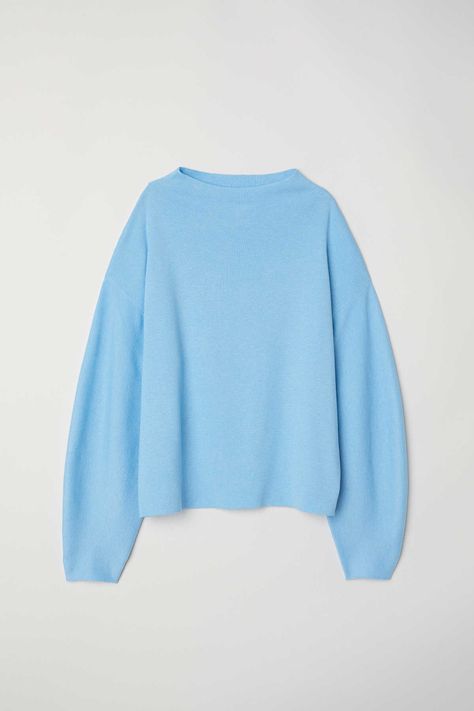 Light Blue Jumper, Pastel Sweater, Winter Typ, Fine Knit Sweater, Blue Jumper, Tween Outfits, Cardigan Sweaters For Women, Knit Jumper, Blue Sweaters