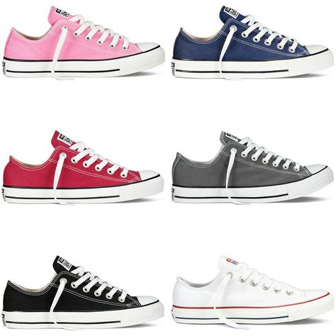 Welcome to Cheesecake Demo Store. Women Men Kids Unisex Converse All Star Ox Womens Casual Low Cut Trainers In Black Sizes UK 3 - 8 PRICE GBP 51.99 Free Standard Day Delivery over £20 Free Tracked delivery with Royal Mail within the UK 30 DAYS RETURN POLICY See our return policy ONLINE AND PHONE SUPPORT Have a question? please send us a mesage through ebay. 100% SECURE CHECKOUT With Paypal you have peace of mind that your payment is secure 99% Buyer Satisfaction We have over 62,000 positive feed Low Cut Converse, Converse Low Price, Converse Low Cut, Converse Shoes Low Cut Black, Low Rise Black Converse, Black Low-top Converse Sneakers, Converse All Star Ox, Converse Low, Shoe Wardrobe