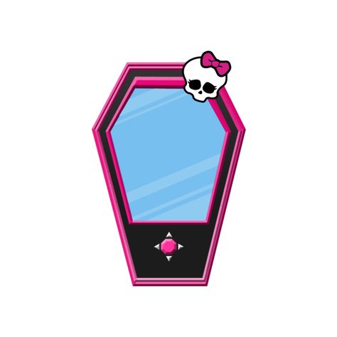 Monster High Overlay, Coffin Phone Monster High, Monster High Phone Icons, Monster High Coffin Phone, I Coffin Monster High, Monster High Png Icons, Monster High Widget Icons, Monster High Phone Theme, Monster High Widget