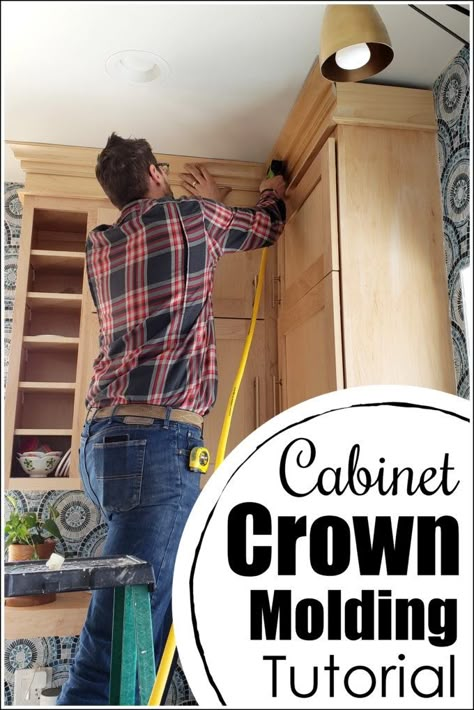 Crown Moulding Kitchen Cabinets, Cabinet Crown Molding, Crown Molding Kitchen, Kitchen Cabinet Crown Molding, Kitchen Soffit, Cabinets To Ceiling, Cabinet Molding, Cabinet Trim, Dentil Moulding