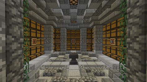 Minecraft Storage Room Ideas, Storage Room Ideas, Minecraft Storage Room, Minecraft Storage, Minecraft Room Decor, Minecraft Underground, Christmas Bib, Minecraft Interior, Minecraft Structures