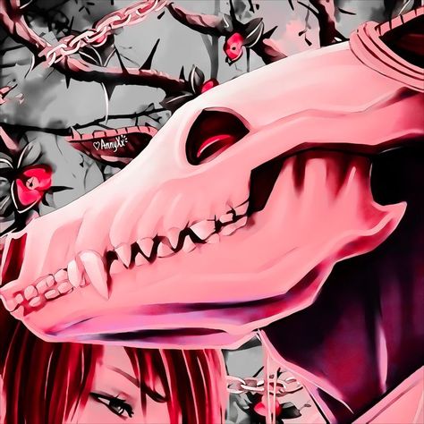 #Mahoutsukai no yome #Anime #Icon #Edit #Metadinha #Couple Bride Aesthetic, Chise Hatori, Elias Ainsworth, Magus Bride, Matching Pfp's, Ancient Magus Bride, The Ancient Magus Bride, Anime Wallpapers, Matching Pfp