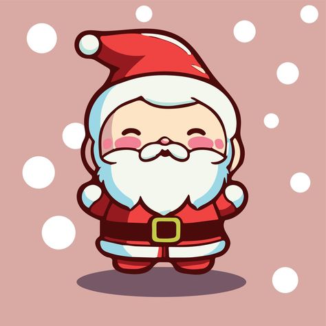 Christmas Pictures To Draw, Merry Christmas Drawing, Santa Illustration, Santa Claus Drawing, Santa Cartoon, Easy Christmas Drawings, Xmas Drawing, How To Draw Santa, Tree Icon