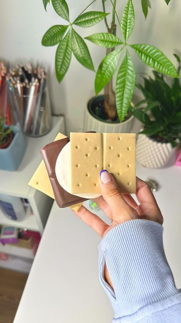 Michaels Stores on Instagram: "Nothing we love s’more than DIY coasters🍫✨  @megzdesignz #makeitwithmichaels #michaelsstores #claycoasters #diycoasters #polymerclay" Easy Diy Coasters Ideas, Clay Smores, Diy Coasters Clay, Food Coasters, Resin Coasters Diy, Clay Coaster, Clay Coasters, Coasters Diy, Love S