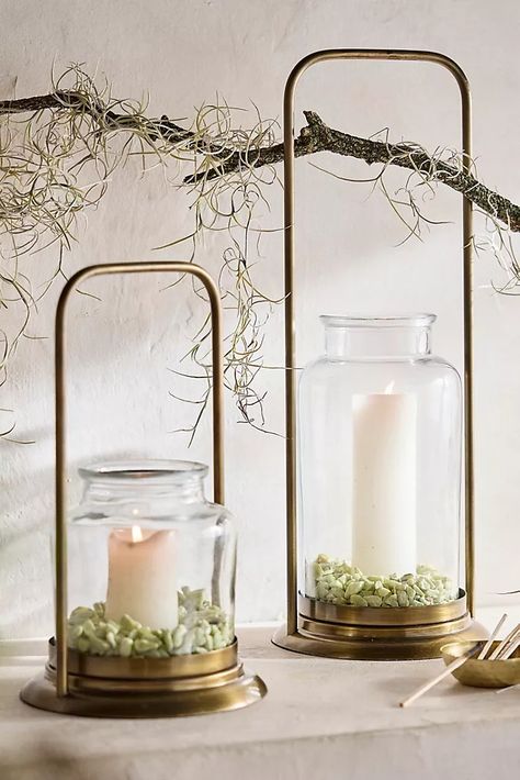 Candles + Candle Holders | Terrain Feminine House, Barrel House, Modern Lantern, Moody Rustic, Quarter Quell, Anthropologie Candle, Christmas Dining Table Decor, Park Entrance, Wedding Trailer